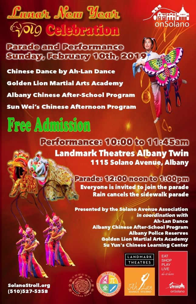 Solano Avenue Lunar New Year Celebration and Parade